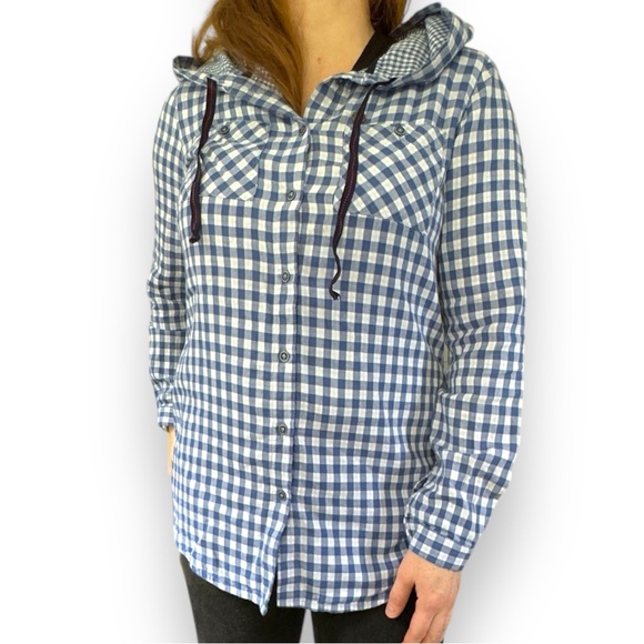 Lee Cooper Plaid Pullover Hoodie - Picture 6 of 12